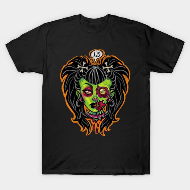 Zom-Bae 13 T-Shirt by The Asylum Countess